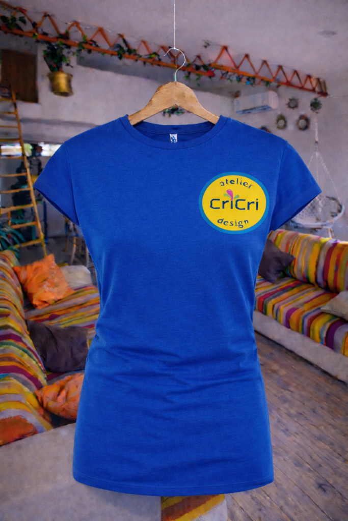 T-SHIRTS FEMME BLEU ROI