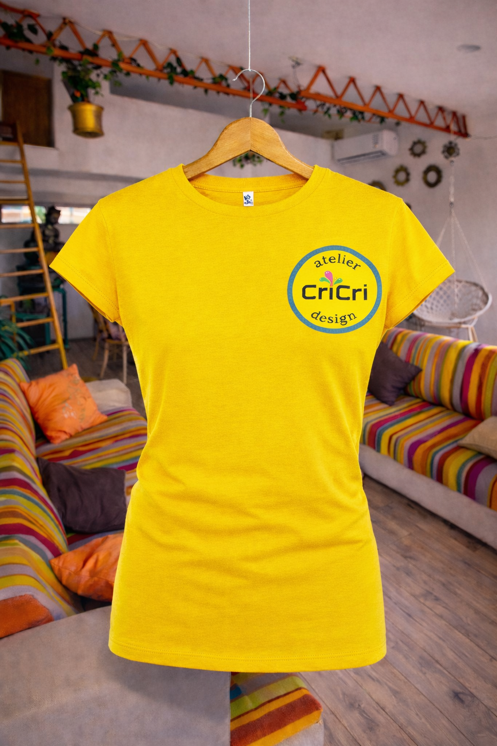 T-SHIRTS FEMME JAUNE