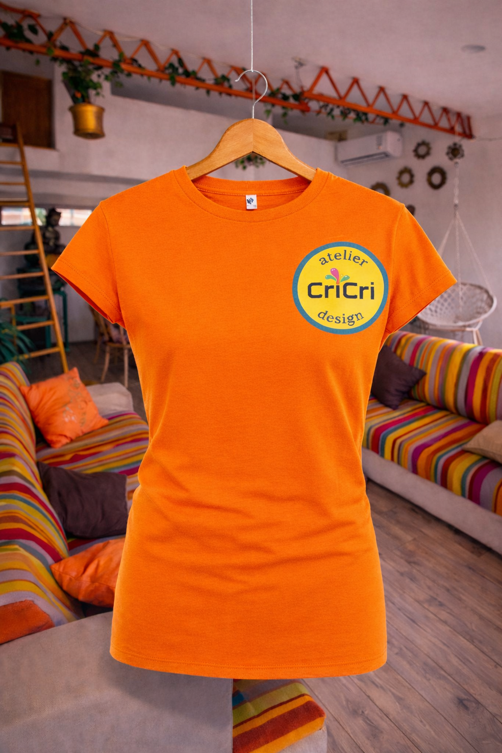 T-SHIRTS FEMME ORANGE