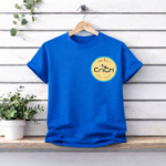 T-SHIRT ENFANT BLEU ROI