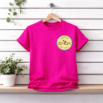 T-SHIRT ENFANT FUSHIA
