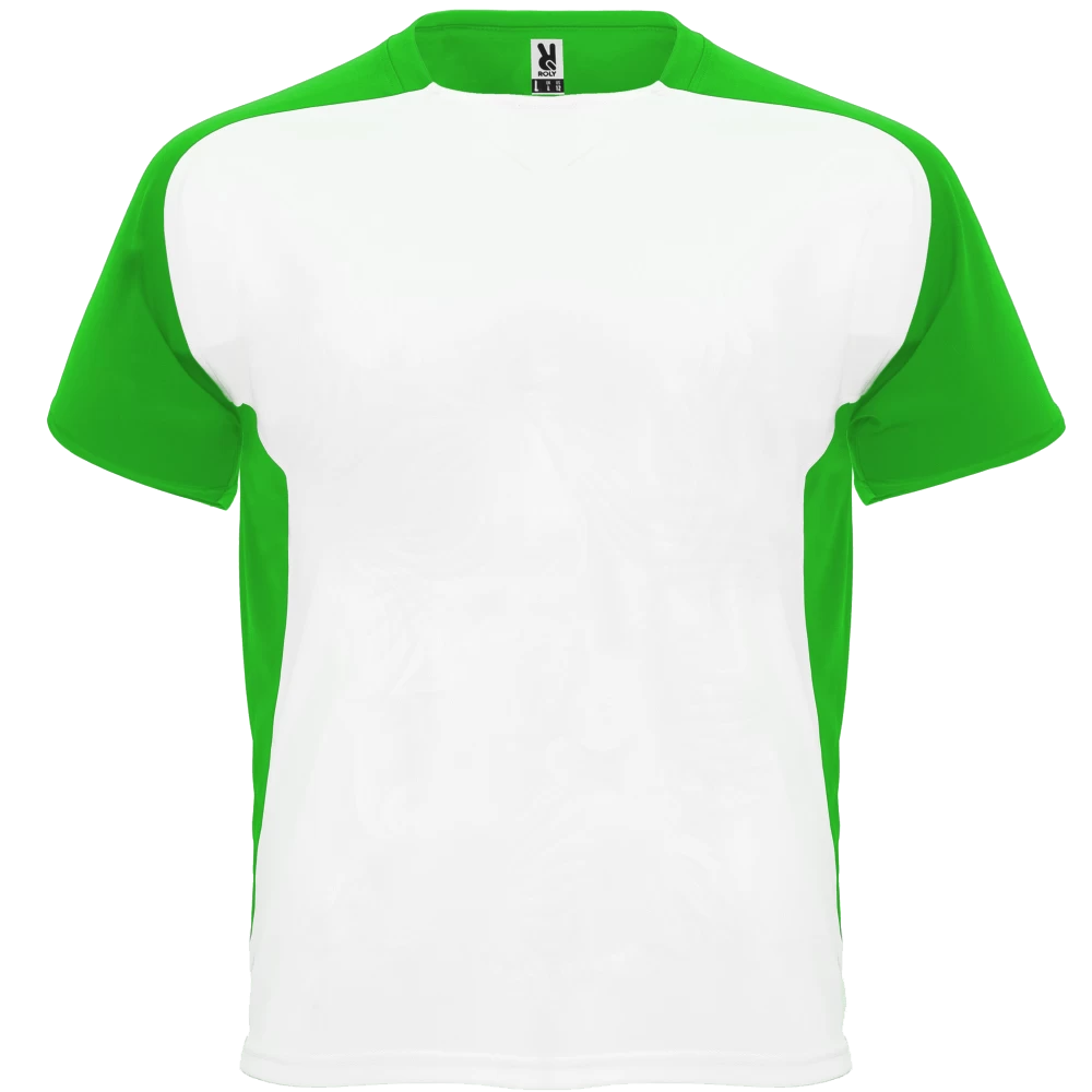 T-SHIRT ADULTES BLANC VERT